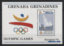 Grenada Grenadines - 1992 Summer Olympics Barcelona Block (2) MNH__(TH-23913) - Grenada (1974-...)