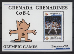 Grenada Grenadines - 1992 Summer Olympics Barcelona Block (1) MNH__(TH-27735) - Grenade (1974-...)