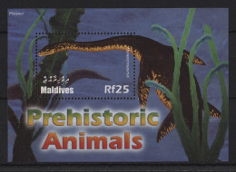 Maldives - 2005 Prehistoric Animals Block (2) MNH__(TH-24344) - Maldives (1965-...)