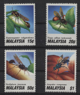 Malaysia - 1991 Insects MNH__(TH-26754) - Malaysia (1964-...)