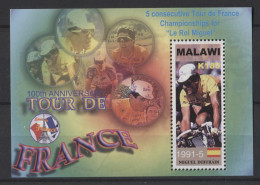 Malawi - 2004 Tour De France Block MNH__(TH-25050) - Malawi (1964-...)