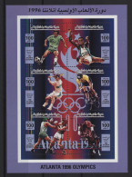 Libya - 1996 Summer Olympics Atlanta Kleinbogen MNH__(TH-27571) - Libye