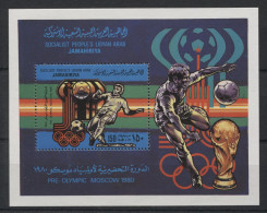 Libya - 1980 Moscow Block (2) MNH__(TH-24115) - Libië