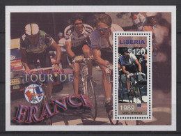 Liberia - 2003 Tour De France Block (3) MNH__(TH-25049) - Liberia