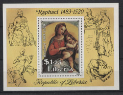 Liberia - 1983 Raphael Block MNH__(TH-23627) - Liberia