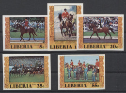 Liberia - 1977 Equestrian Competitions IMPERFORATE MNH__(TH-24959) - Liberia