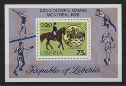 Liberia - 1976 Summer Olympics Montreal Block MNH__(TH-24203) - Liberia