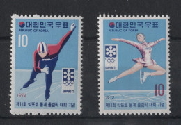 Korea (South) - 1972 Winter Olympics Sapporo MNH__(TH-23785) - Corée Du Sud