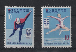 Korea (South) - 1972 Winter Olympics Sapporo MNH__(TH-23785) - Corea Del Sur