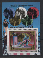 Korea - 1980 Lake Placid Medalist Block MNH__(TH-23841) - Korea (Nord-)