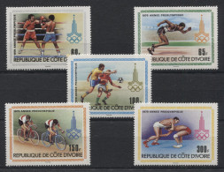 Ivory Coast - 1979 Summer Olympics Moscow MNH__(TH-24108) - Côte D'Ivoire (1960-...)