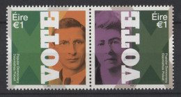 Ireland - 2018 Women's Suffrage Pair MNH__(TH-26403) - Nuevos