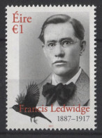 Ireland - 2017 Francis Ledwidge MNH__(TH-26327) - Nuevos