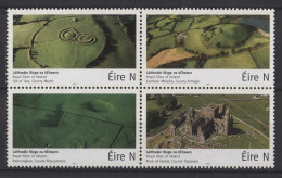 Ireland - 2017 Historical Royal Seats Block Of Four MNH__(TH-26306) - Hojas Y Bloques