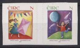 Ireland - 2013 Greeting Stamps Self-adhesive Pair MNH__(TH-26370) - Ongebruikt