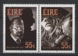 Ireland - 2012 Bram Stoker's Death Pair MNH__(TH-26333) - Unused Stamps
