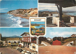 64 - Bidart - Multivues - Automobiles - Blasons - Flamme Postale De Bidart - CPM - Voir Scans Recto-Verso - Bidart