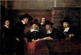 Art - Peinture - Rembrandt Van Rijn - Les Syndics Des Drapiers - CPM - Voir Scans Recto-Verso - Malerei & Gemälde