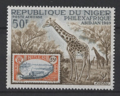 Niger - 1969 Stamp Exhibition Philexafrique MNH__(TH-26586) - Níger (1960-...)