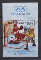 Nicaragua - 1983 Winter Olympics Sarajevo Block MNH__(TH-24968) - Nicaragua