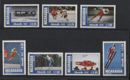 Nicaragua - 1992 Winter Olympics Albertville MNH__(TH-23895) - Nicaragua