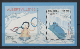 Nicaragua - 1990 Winter Olympics Albertville MNH__(TH-23893) - Nicaragua