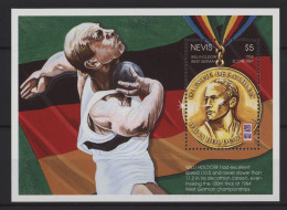 Nevis - 1996 Summer Olympics Atlanta Block (2) MNH__(TH-27602) - St.Kitts En Nevis ( 1983-...)