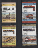 Nevis - 1986 Locomotives (I) MNH__(TH-23593) - St.Kitts-et-Nevis ( 1983-...)