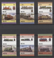 Nevis - 1985 Locomotives (II) MNH__(TH-23596) - St.Kitts And Nevis ( 1983-...)