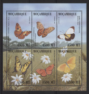 Mozambique - 2000 Butterflies (I) Kleinbogen (1) MNH__(TH-26855) - Mozambique