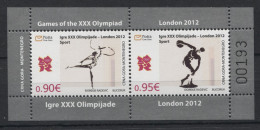 Montenegro - 2012 Summer Olympics London Block MNH__(TH-23246) - Montenegro