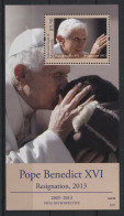 Micronesia - 2013 Pope Benedict XVI Block (2) MNH__(TH-23604) - Micronesië