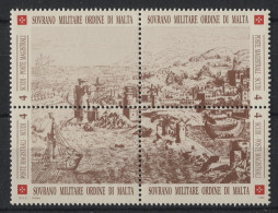 Malte (Ordre De) - 1993 Fortress Rodi Block Of Four MNH__(TH-23444) - Malte (Ordre De)