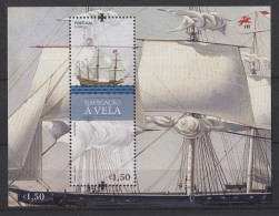 Portugal - 2018 History Of Sailing Shipping Block MNH__(TH-26204) - Blocs-feuillets