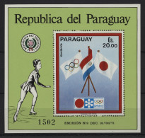 Paraguay - 1972 Winter Olympics Sapporo Block (2) MNH__(TH-24288) - Paraguay