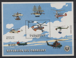 Paraguay - 1979 History Of Aviation Block MNH__(TH-23675) - Paraguay