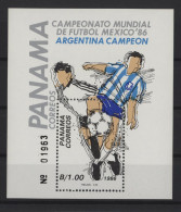 Panama - 1986 World Cup Block MNH__(TH-27729) - Panama