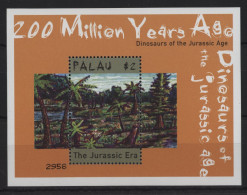 Palau - 2000 Prehistoric Animals Block (1) MNH__(TH-24472) - Palau