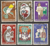 Belgique 1960 - Unicef - Fonds De Nations Unies En Faveur De L'enfance - Série Complète° - 1153/1158 - Oblitérés