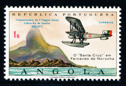 Angola - 1972 - Airflight / Lisbon - Rio De Janeiro - MNH - Angola