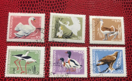 ROUMANIE 1968 6v Neuf MNH ** Pájaro Bird Pássaro Vogel Ucello Oiseau Rumänien Romania - Swans