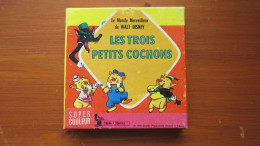 Film Super 8 SUPER COULEUR WALT DISNEY Cinéma à Domicile "LES TROIS PETITS COCHONS" - Altri