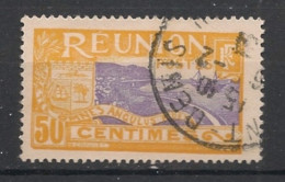 REUNION - 1922-26 - N°YT. 94 - Rade De Saint-Denis 50c Jaune - Oblitéré / Used - Used Stamps