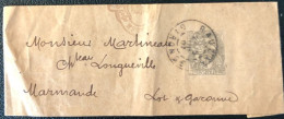 France, Bande Journal (BJ-107) Sans Date - TAD RAUZAN, Gironde 15.7.1902 - (A259) - Bandas Para Periodicos