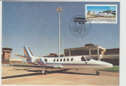 Vintage Pc Mahikeng Airport Or Mmabatho Airport With Cessna 550 Citation II Aircraft - 1946-....: Era Moderna