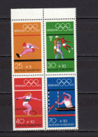 Germany 1972 Olympic Games Munich, Basketball, Rowing Etc. Booklet Pane MNH - Zomer 1972: München