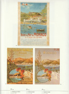 Pages Du Livre "AFFICHES D'AZUR" Alpes Maritimes  ( Recto Verso, Pages 173/174 )  MONACO - Afiches