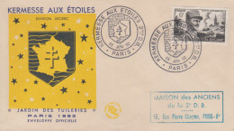 Enveloppe   FDC    FRANCE    Général   LECLERC    Kermesse  Aux  Etoiles    PARIS   1952 - 1950-1959