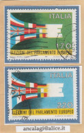 USATI ITALIA 1979 - Ref.0410 "PARLAMENTO EUROPEO" Serie Di 2 Val. - - 1971-80: Used