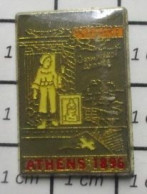 713b Pin's Pins / Beau Et Rare / JEUX OLYMPIQUES / ATHENS 1896 ATHENES  J.O. D'ETE - Olympische Spiele